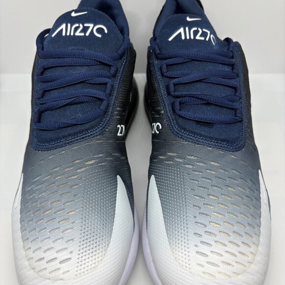 Men's Nike Air Max 270 - Blue, White, and Black - Picture 6 of 6